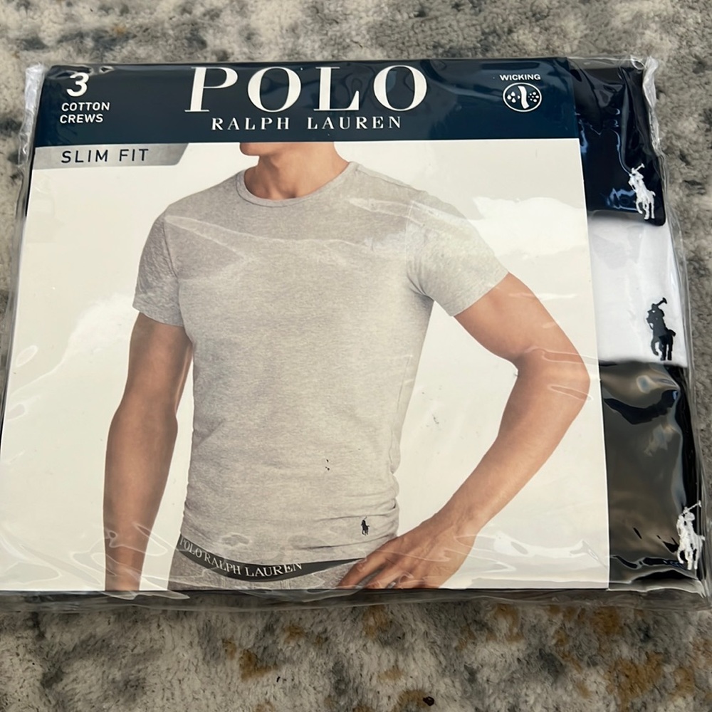 Ralph Lauren slim fit crew neck multi color